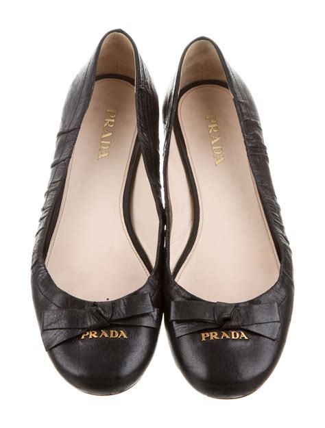 prada ballerina shoes|More.